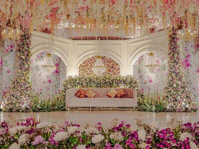 Lighting & Flower Decoration